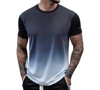 Tee Shirt Homme Grande Taille - T-Shirt d'été pour Homme en Soie glacée offrant Une respirabilité et Un Confort exceptionnels pour Une fraîcheur optimale Toute la journée