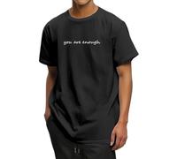 Tee Shirt Homme Grande Taille - T-Shirt Homme Message Inspirant Chère Personne Derrière Moi en Coton Confortable pour Un Style Quotidien Unique