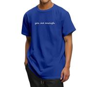 Tee Shirt Homme Grande Taille - T-Shirt Homme Message Inspirant Chère Personne Derrière Moi en Coton Confortable pour Un Style Quotidien Unique