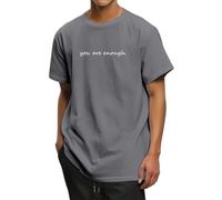 Tee Shirt Homme Grande Taille - T-Shirt Homme Message Inspirant Chère Personne Derrière Moi en Coton Confortable pour Un Style Quotidien Unique