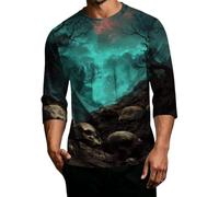 Tee Shirt Homme Halloween Manches Sept Huit Imprimé