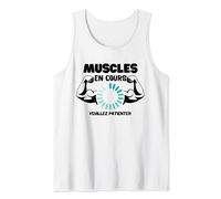 Tee Shirt Homme Humour Muscles En Cours Débardeur