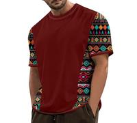 Tee Shirt Homme, Lot Tee Shirt Homme T Shirt Blanc Homme T-Shirt Oversize Homme T Shirt Fluo Maillot Maroc Veste Cuisine Homme Tee Shirt Sport Homme Tee Shirt Homme Noir (A09,3XL)