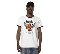 Tee Shirt Homme Moto, T-Shirt Homme 100% Coton, Col Rond & Regular fit M