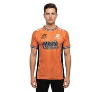Tee Shirt Homme Naruto Shippuden, Jersey E-Sport, Regular fit, Orange Taille M