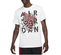 Tee-shirt Homme - NIKE - LJ AJ5 GFX - Blanc - Manches courtes - 100 % coton M