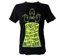 Tee-Shirt Homme Noir The Simpsons - Taille S