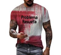 Tee Shirt Homme Pas Cher Deguisement Halloween Homme, Costume Halloween a Col Rond Confortable Motif Sanglant Traces De Sang Thème Horreur Marquant Idéal Style Décontracté Fête De Fin D'année