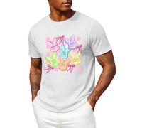 Tee Shirt Homme Saint Valentin Longues Humour Montant Habillé Chaud Haut Chat Coloré Breton Bois Couple Kangourou Foot Plat Grandes Flingueur Ciel Trou Bear