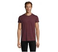 Tee-shirt Homme - SOL'S - Regent Fit - Oxblood Chine - 100% Coton - Manches Courtes - 2XL L