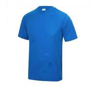 Tee shirt homme - Sport - Bleu royal - Anti-transpirant - 100% polyester - Manches courtes XS