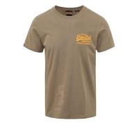 Tee-Shirt Homme - SUPERDRY - Vintage Vl Neon - Couleur Sable - Col Rond - Manches Courtes XXL