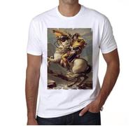 Tee-Shirt Homme - ULTRABASIC - Napoleon Bonaparte - 100% Coton - Manches Courtes - Vintage XL
