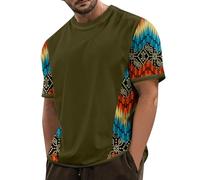 Tee Shirt Homme, Veste Homme Tee Shirt Manche Longue Homme Tshirt Homme T Shirt Papa Vetement Homme Ete T Shirt Oversize Homme Body Homme Tee Shirt Homme Coton Tee Shirt (A11,S)