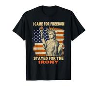 Tee-shirt humoristique « Crying Statue of Liberty » - Justice & Liberté T-Shirt