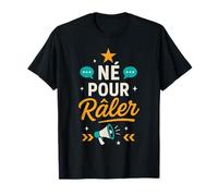 Tee-Shirt Humour Ned pour Râler Design Coloré Drôle T-Shirt