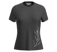 Tee-shirt ICEBREAKER W Mer Core SS Tee Panax (OBSIDIAN) Femme M