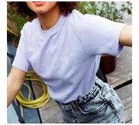 Tee-shirt - JENNYFER - Léna Situations - Parme - Col rond - Manches courtes - 100% Coton L