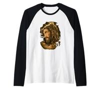 Tee Shirt Jésus est Mon Tee Shirt Super héros Manche Raglan