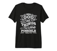 Tee Shirt Jésus est Mon Tee Shirt Super héros T-Shirt Haut de Gamme