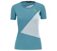 Tee-shirt KARPOS NUVOLAU W JERSEY (DELPHINIUM/SKYWRITTING) Femme S