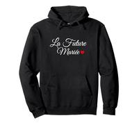 Tee-Shirt La Future Mariée Fiancée Mariage Fête Sweat à Capuche