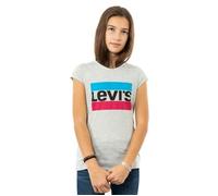 Tee Shirt - LEVIS - G2H - Manches Courtes - Gris - Regular - Col Arrondi 14 ans