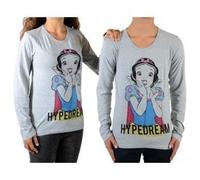 Tee shirt Little Eleven Paris Reige LS Mixte Gris Chiné 12 ans