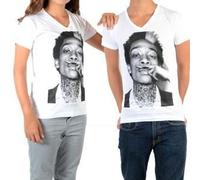 Tee shirt Little Eleven Paris Wiz SS Mixte (Garçon / Fille) Wiz Khalifa Blanc 8 ans