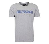 Tee Shirt Logo Rayé En Coton Homme Chevignon