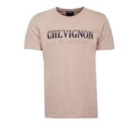 Tee Shirt Logo Rayé En Coton Homme Chevignon