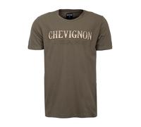 Tee Shirt Logo Rayé En Coton Homme Chevignon