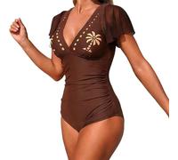 Tee Shirt Maillot De Bain Femme Maillots String Armature 90e Marron Bretelle Achat Ampliforme Debardeur Montant Glamour Semi Non Gainante 54 Thermale Echancre Livraison Seule