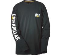 Tee-shirt manche longue - coloris noir - taille L - Caterpillar Caterpillar