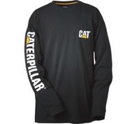 Tee-shirt manche longue - coloris noir - taille M - Caterpillar Caterpillar