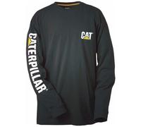 Tee-shirt manche longue - coloris noir - taille XXL - Caterpillar Caterpillar