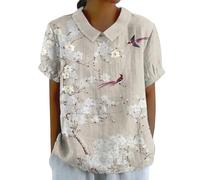 Tee Shirt Manche Longue Femme, Chemisiers en Linge, Tee-Shirt Coeur, Haut à Paillettes Femme, Haut Femme Chic et Elegant Soiree, T-Shirts pour Femmes, Chemisier en Lin, Crop Top, Chemisier en Lin