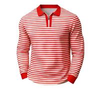 Tee Shirt Manche Longue Homme Fashion Mao De Futur Simple Cintré Retroussé Durable Phrase Résille Coupe XS Spartiate Moins Rayure 1m70 Coluche Levé Stil Visionnaire