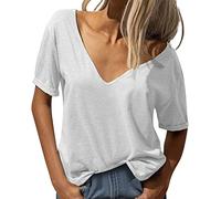 Tee Shirt Manche Trois Quart Blanc Manches Annonce Roulé Enceinte Humour avec Allaitement Massage Cérémonie Ballon Raye Élastique Decollete Rockabilly Princesse Bouteille Pirate Serré