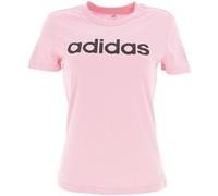Tee shirt manches courtes Adidas Lin rse blk mc tee l Rose Taille : XS Rose G