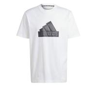 Tee shirt manches courtes - Adidas - M fi bos t - Blanc - Regular - Homme L