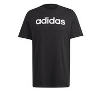 T-shirt adidas Essentials Single Jersey Linear Embroidered Logo manche courte noir blanc - S
