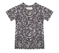 Tee-Shirt manches courtes Burnout Noir - 6/9 mois