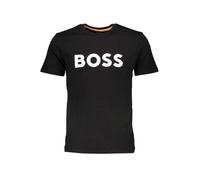 Tee shirt manches courtes col rond gros logo THINKING Noir L