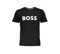 Tee shirt manches courtes col rond gros logo THINKING Noir L