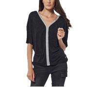 Kaporal Femme Kaporal Tee Shirt Femme Mod le FANNY Couleur Black Taille S, Noir Black, S EU