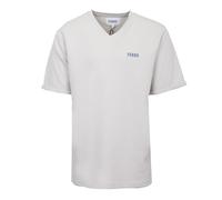 Tee Shirt Manches Courtes Col V Texturé Avec Logo Homme Gianfranco Ferre