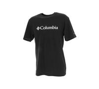 Tee shirt manches courtes Columbia Csc basic logo noir Noir Taille : XL