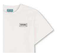 TEE-SHIRT MANCHES COURTES ENFANT - CONFORT & STYLE BIO KENZO KIDS blanc 5 ans