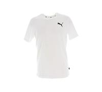 Tee shirt manches courtes Ess cat logo blc mc tee Blanc Taille : XL